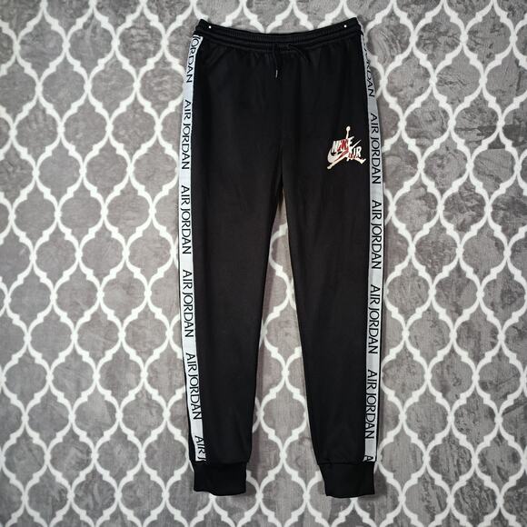 Nike Other - Nike Air Jordan Jumpman Track Pants Boys Large 12-13Y Black Athletic Joggers